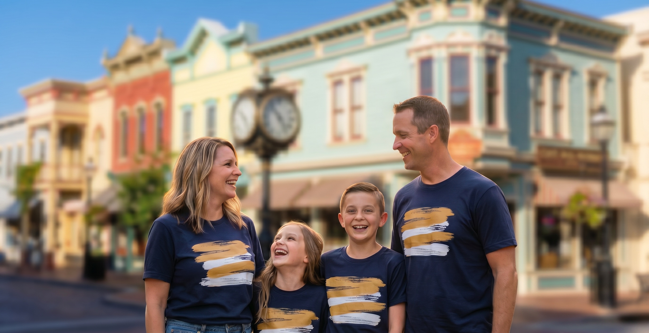 Family at Walt Disney World